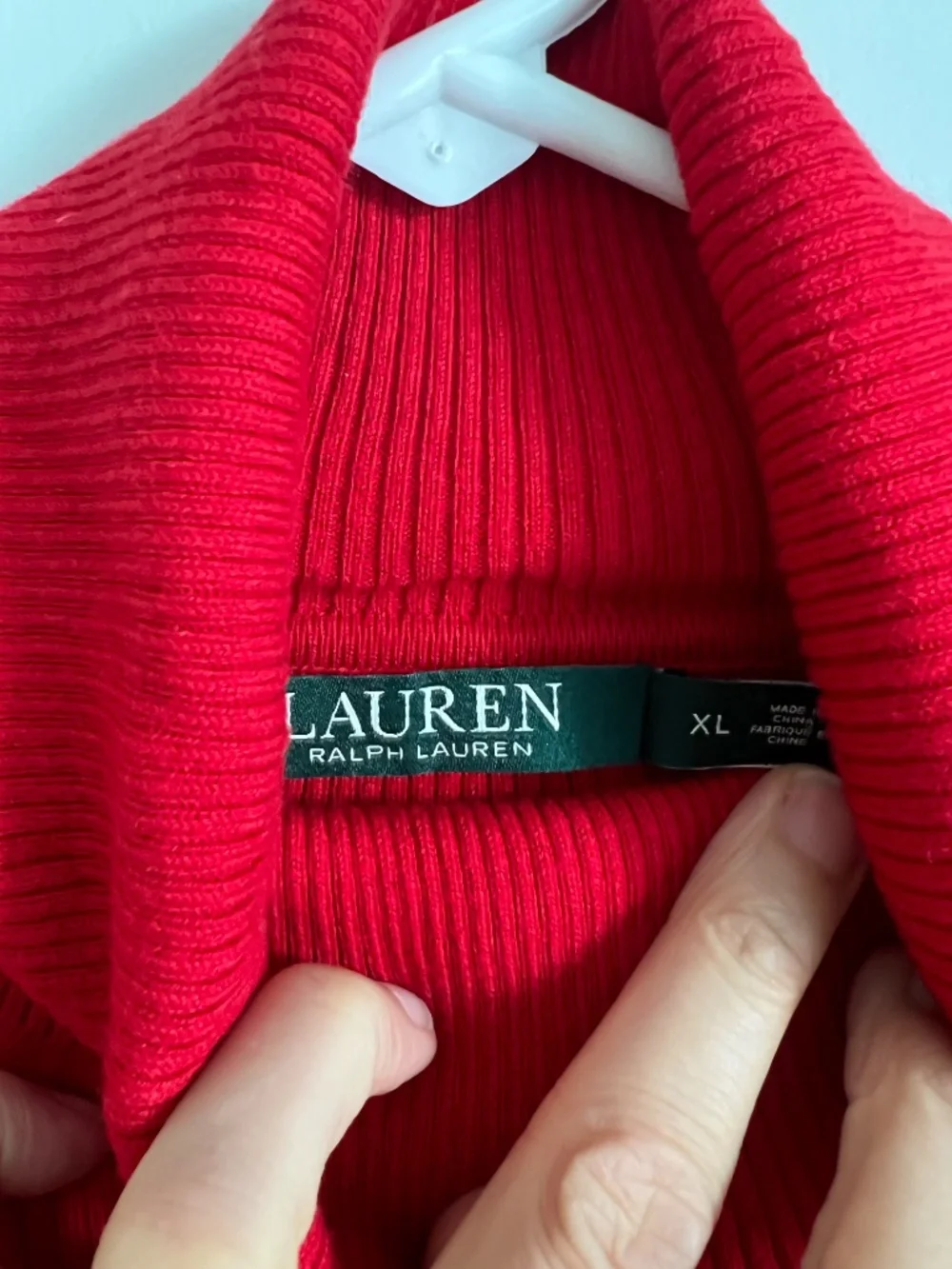 Lauren Ralph Lauren ribbed good blend